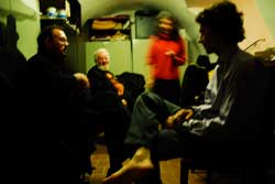 Artship Ensemble behind the scenes in Prague